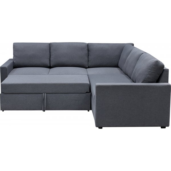 Hrnsoffa med bddsoffa och frvaring - Gr