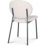 Tofta stol - Beige tyg/svart