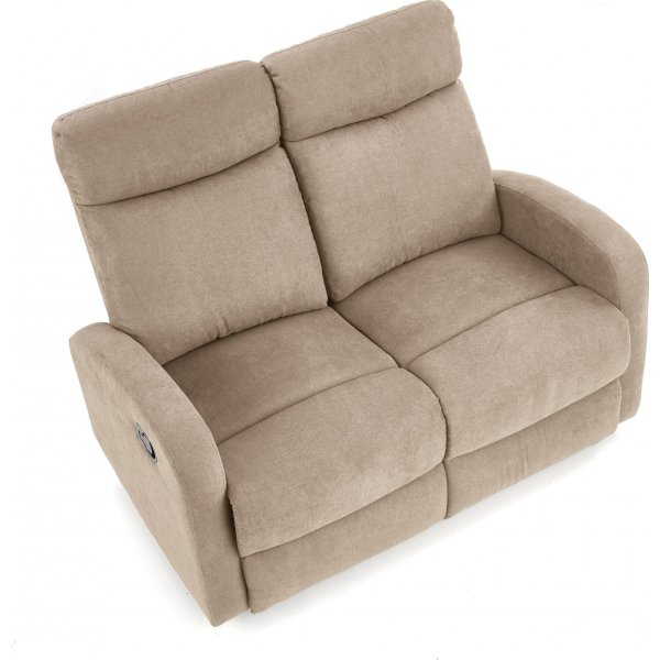 Canap inclinable 2 places Anslo - Beige