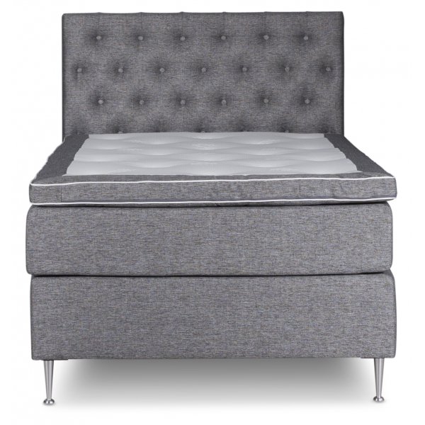 Dream komplett sängpaket ink gavel 7-zons kontinentalsäng 120 cm - Mörkblå Dream komplett sängpaket ink gavel 7-zons kontinentalsäng 120 cm - Mörkblå