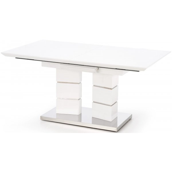 Table  manger Anastacia 160-200 cm - Blanc brillant