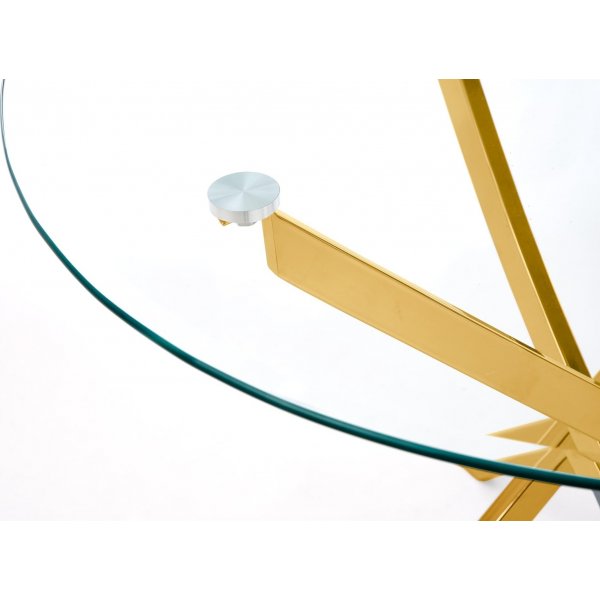 Raymond eettafel 100 cm - Goud