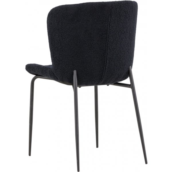 Modesto matstol - Svart teddy Modesto matstol - Svart teddy