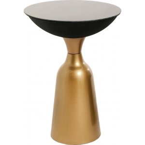 Chalice sidobord 56 cm - Guld/svart