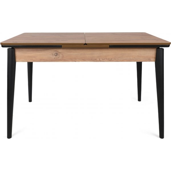 Table à manger Sigma 130-166 x 80 cm - Noyer/noir Table à manger Sigma 130-166 x 80 cm - Noyer/noir