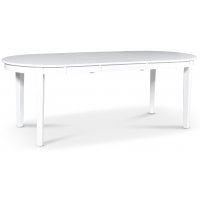 Gåsö ovalt matbord förlängningsbart 160-210 cm - Vit Gåsö ovalt matbord förlängningsbart 160-210 cm - Vit