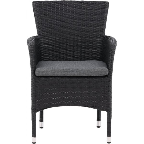 Malina matstol - Svart/Grå Malina matstol - Svart/Grå