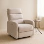 Reclinerfåtölj elektrisk - Ljusbeige Reclinerfåtölj elektrisk - Ljusbeige