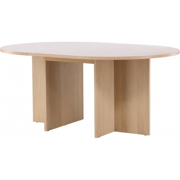 Strada matbord 120-170 x 120 cm - Whitewash Strada matbord 120-170 x 120 cm - Whitewash