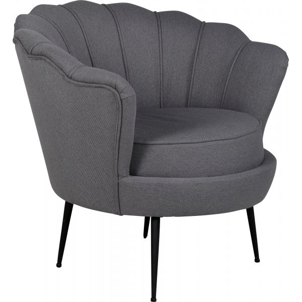 Ballini fauteuil - Grijze stof + Vlekverwijderaar voor meubels Ballini fauteuil - Grijze stof + Vlekverwijderaar voor meubels