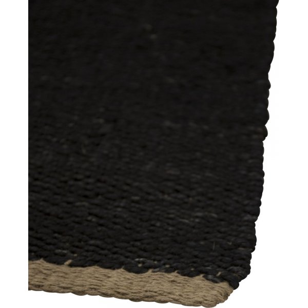 Tapis Jasper chiffon - Jute noir Tapis Jasper chiffon - Jute noir