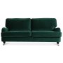 Kvarsebo Howard 3-sits soffa - Grn (Sammet)