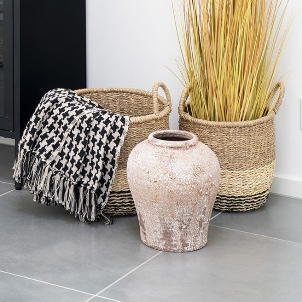 Urne Estepona Marron Urne Estepona Marron