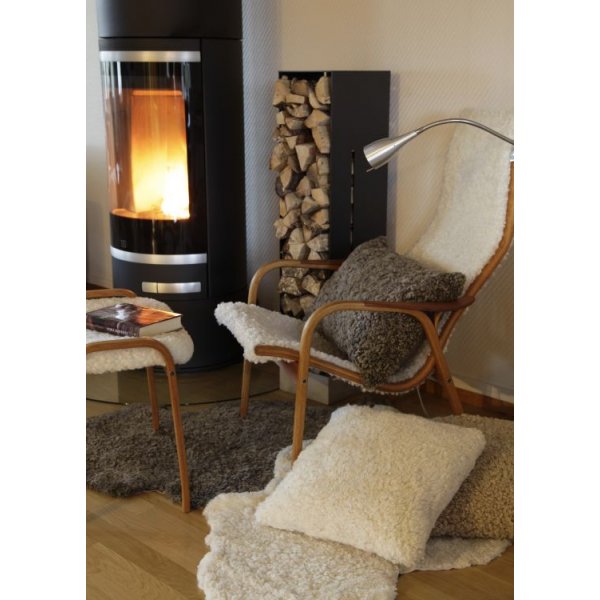 Curly kuddfodral fårskinn Sahara Curly kuddfodral fårskinn Sahara