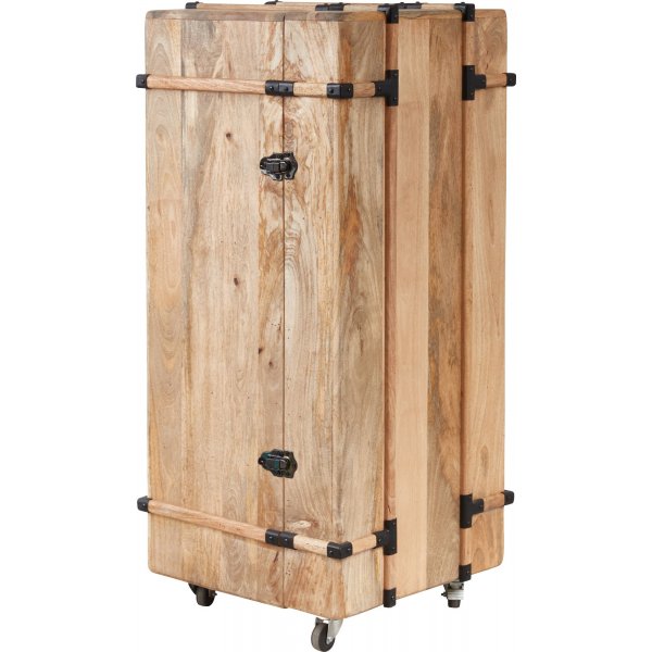 Nala barskåp med hjul - Trä Nala barskåp med hjul - Trä