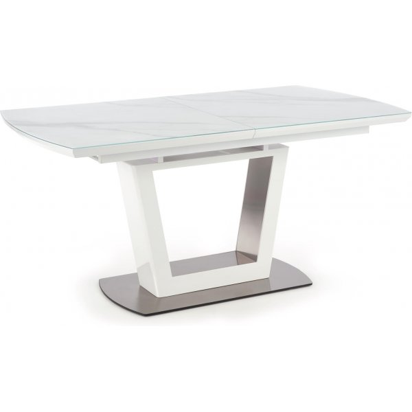 Table  manger Risk 160-200 cm - Marbre blanc