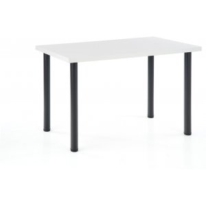 Table  manger Buno 120 cm - Blanc/noir