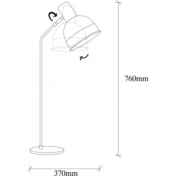 Lampe à poser Bergamote - Blanc Lampe à poser Bergamote - Blanc