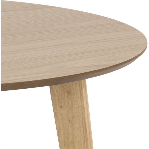 Table  manger ronde Roxby en chne 105 cm