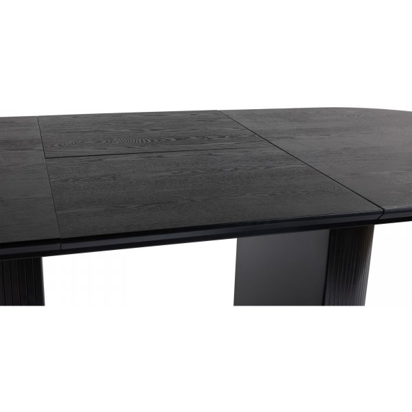 Table à manger Chiba 180-240 x 100 cm - Boîte noire Table à manger Chiba 180-240 x 100 cm - Boîte noire