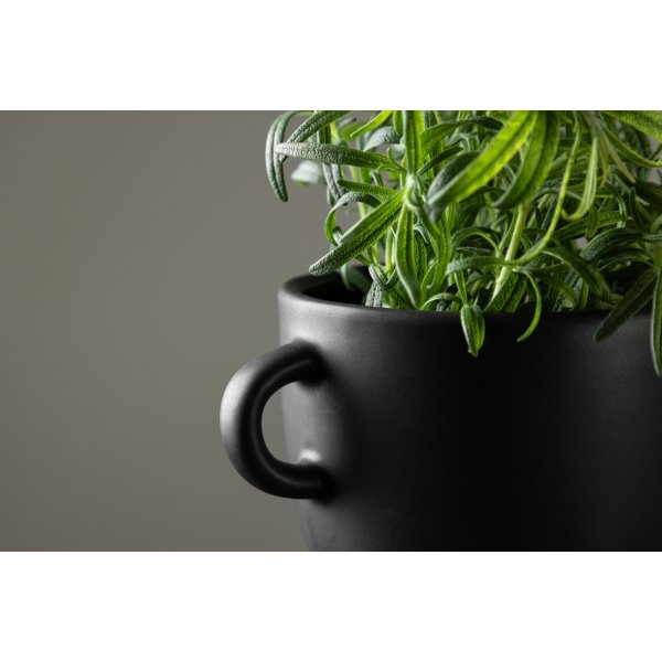 Cent kruka Ø14 cm - Svart Cent kruka Ø14 cm - Svart