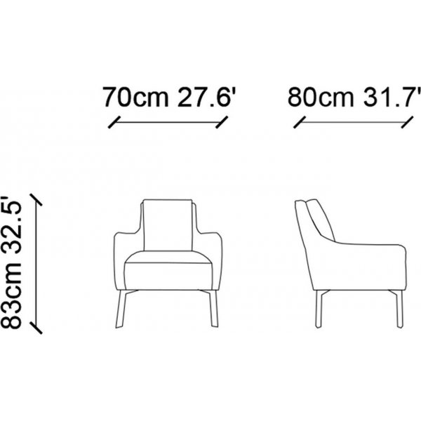 Nemo fåtölj - Ljusgrå Nemo fåtölj - Ljusgrå
