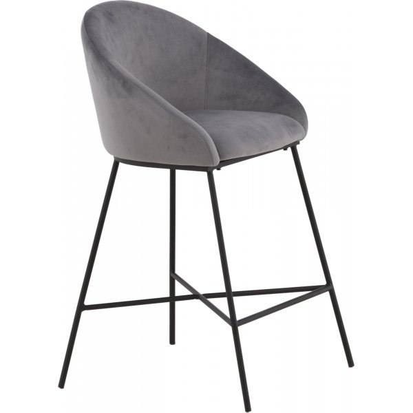 Tabouret de bar Alice - Gris foncé Tabouret de bar Alice - Gris foncé