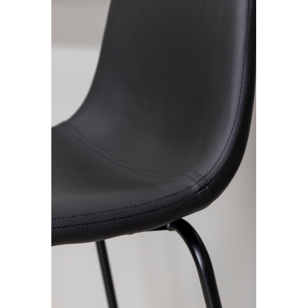 Tabouret de bar Bridge - PU noir Tabouret de bar Bridge - PU noir