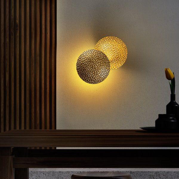 Yosma vägglampa - Guld Yosma vägglampa - Guld