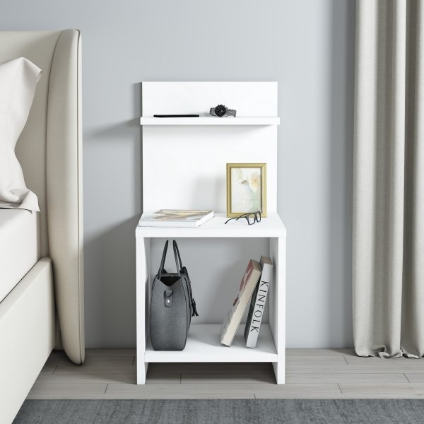 Vidora nachtkastje - Wit