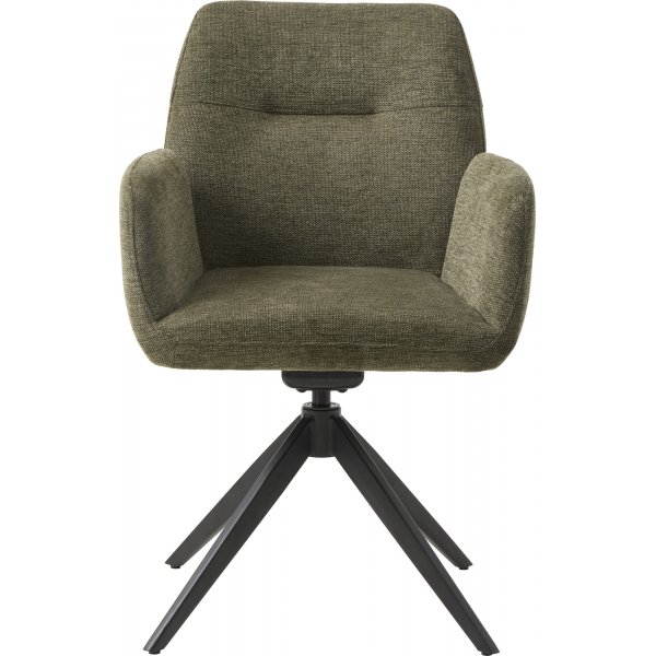 Steve karmstol - Grn/svart