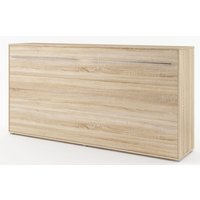 Sängskåp compact living Horisontellt (90x200 cm fällbar säng) - Ljus ek Sängskåp compact living Horisontellt (90x200 cm fällbar säng) - Ljus ek