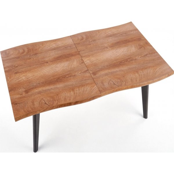 Horst matbord 120-180 x 80 cm - Ek/svart Horst matbord 120-180 x 80 cm - Ek/svart