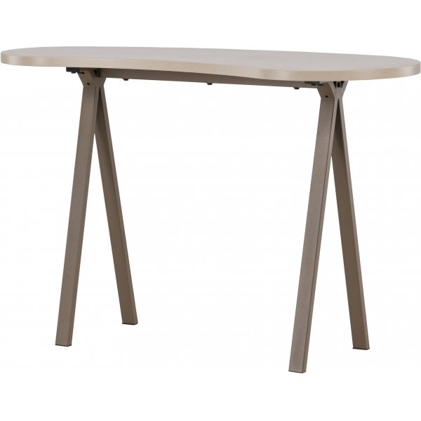 Holmestrand skrivbord 115 x 50 cm - Beige/Brun