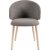 Chaise de salle  manger Milano - Boucl gris