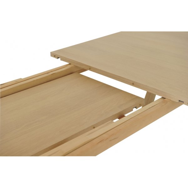 Table  manger Sandholmen 220 x 100 cm - Chne pigment blanc