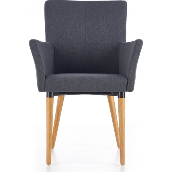 Chaise de salle à manger Erica - Gris foncé Chaise de salle à manger Erica - Gris foncé