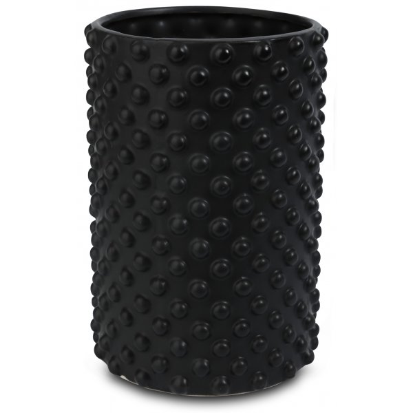 Vas Bubbel H22 cm - Svart