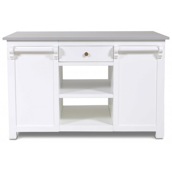 Köksö Metro - Vit / Grå / Mässing Köksö Metro - Vit / Grå / Mässing