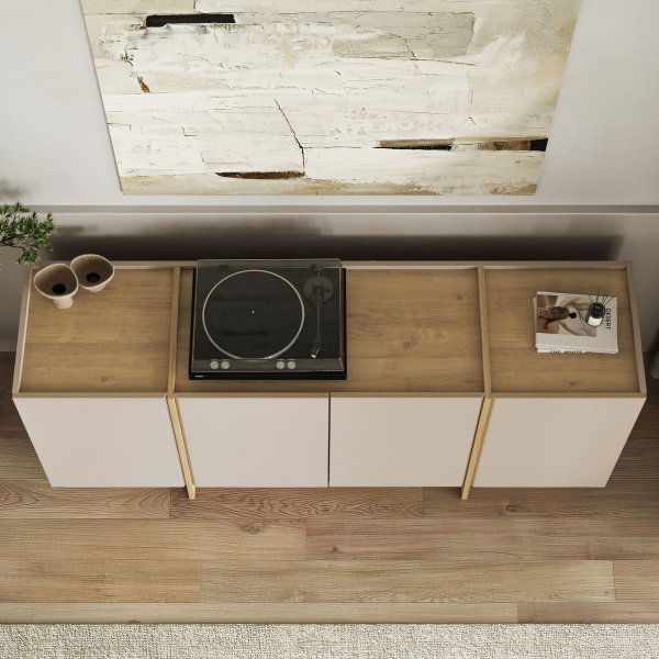 Sideboard Dromma 180 cm - Sapphire Oak