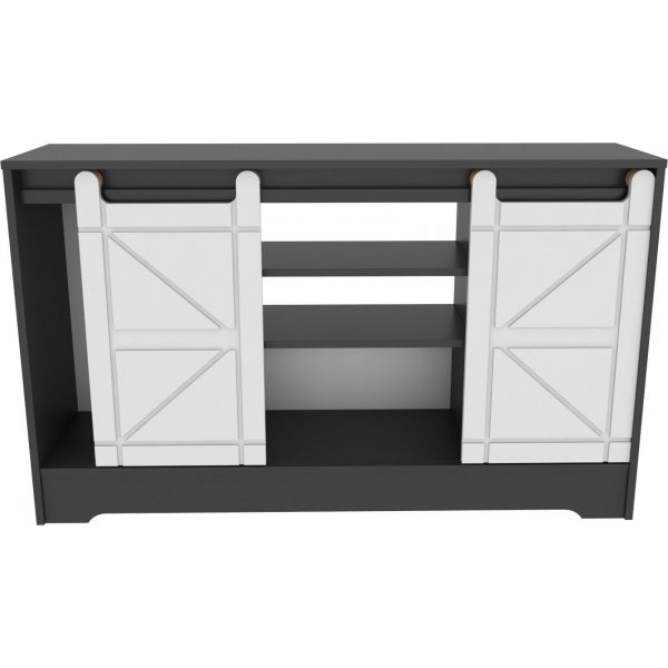 Banc multimdia d\\\'Ahri - Gris/blanc