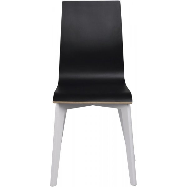 Aniyah stol - Svart/vit