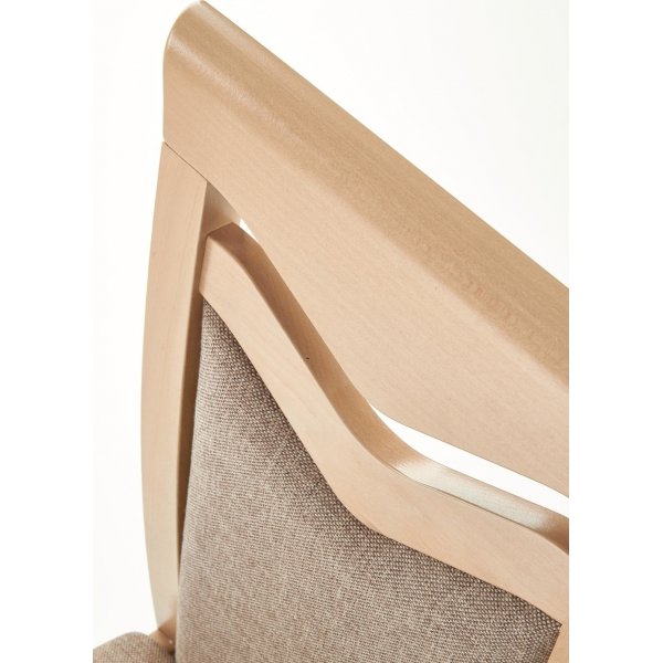 Stoel Teresa - Eiken & grijs Stoel Teresa - Eiken & grijs