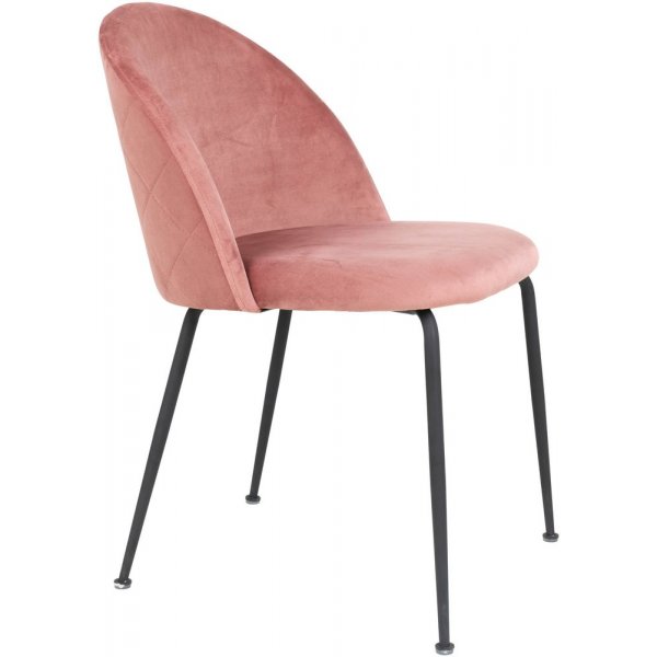 Geneve Matstol - Rosa/svart