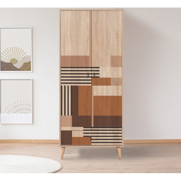 Armoire City Colorblock - Beige