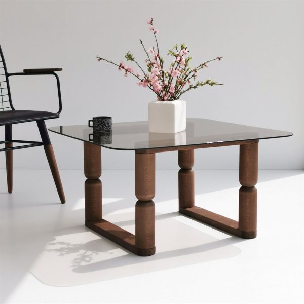 Stoa soffbord 80 x 80 cm - Brons Stoa soffbord 80 x 80 cm - Brons