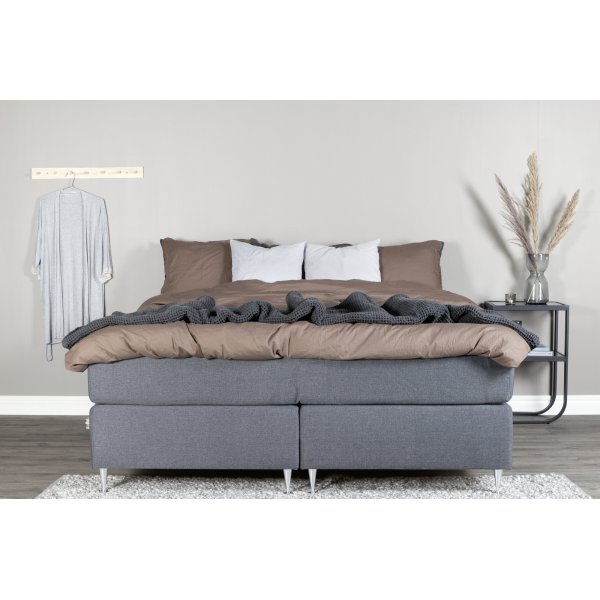 lvdalen bed 180 x 200 cm Vast - Donkergrijs