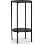 Chevet Carry hauteur 75 cm - Mlamin noir + Dtachant pour meubles