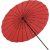 Palmetto parasoll - Svart/Rd