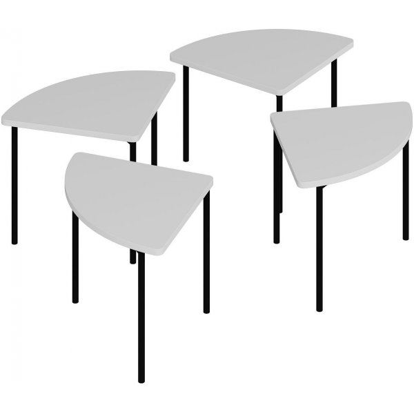 Table basse Emma Ø90 cm - Blanc Table basse Emma Ø90 cm - Blanc